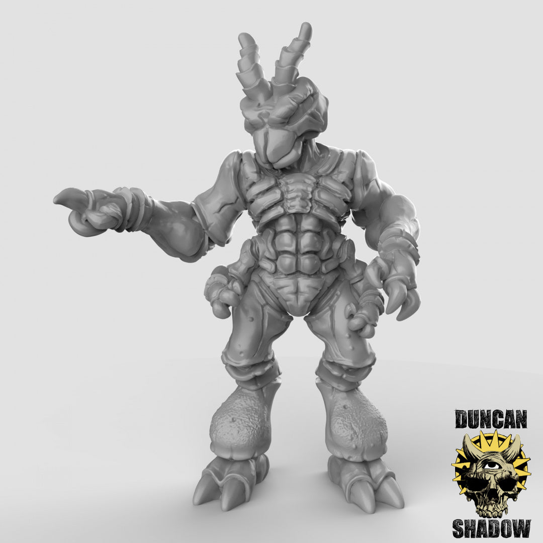 Insectoides Thri-Keen desarmados | Sombra de Duncan | Compatible con Dragones y Mazmorras y Pathfinder