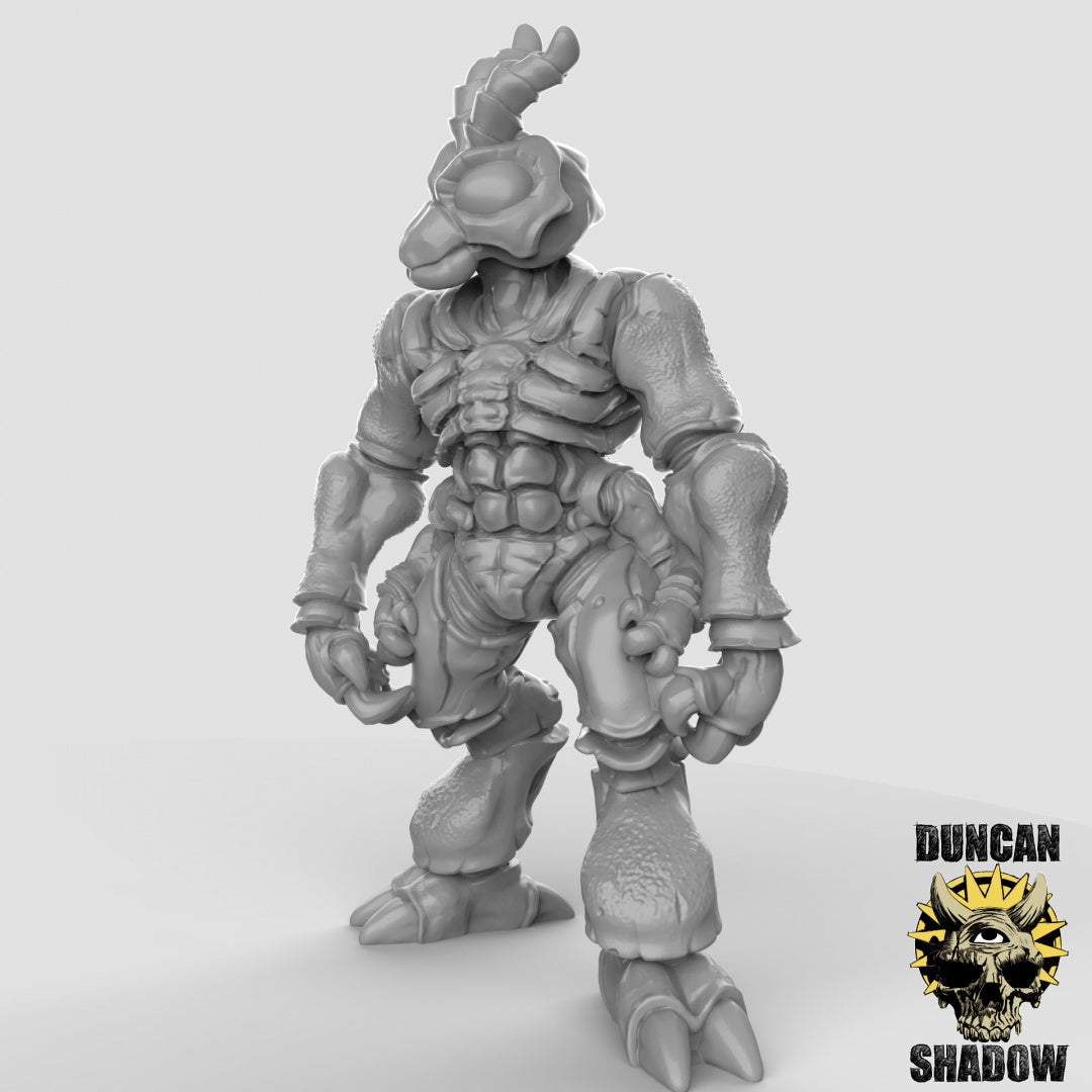 Insectoides Thri-Keen desarmados | Sombra de Duncan | Compatible con Dragones y Mazmorras y Pathfinder