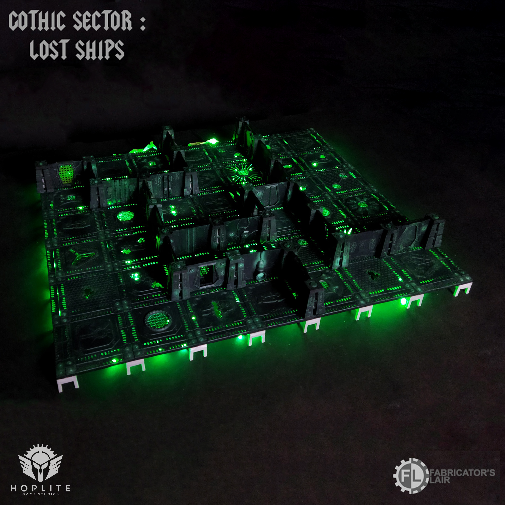 Gothic Sector: Tombship LED Floor Tiles