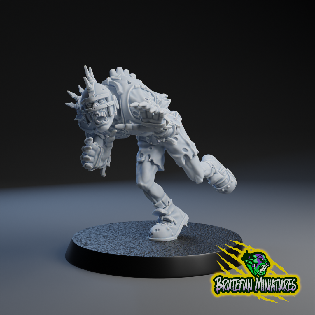 The Undead - Undead Fantasy Football Team - 18 Players - Brutefun Miniatures
