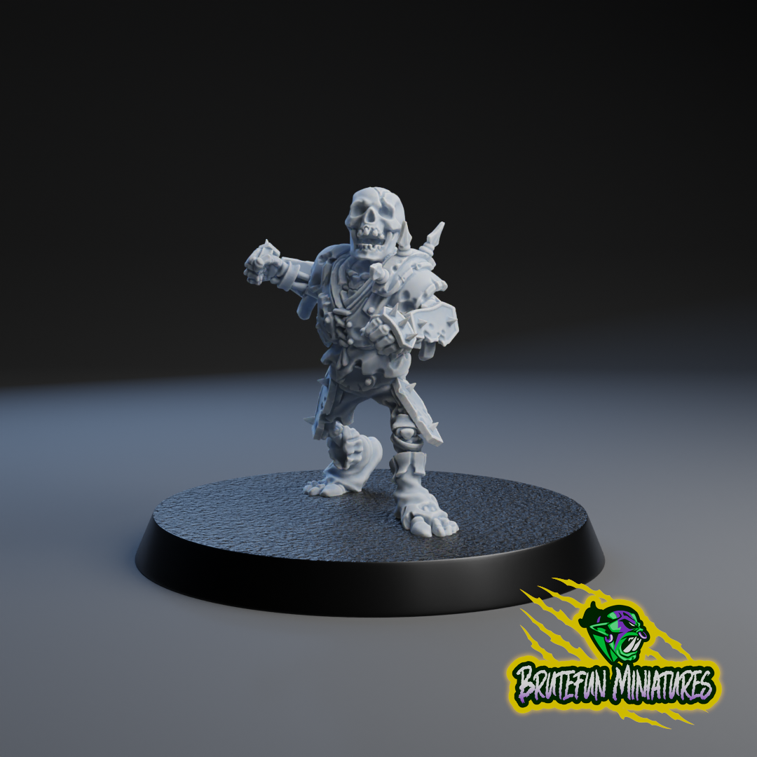 The Undead - Undead Fantasy Football Team - 18 Players - Brutefun Miniatures