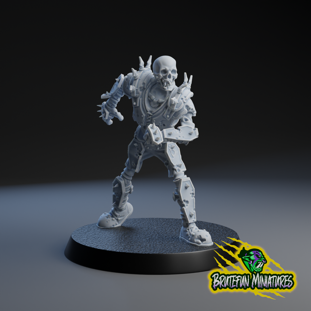 The Undead - Undead Fantasy Football Team - 18 Players - Brutefun Miniatures