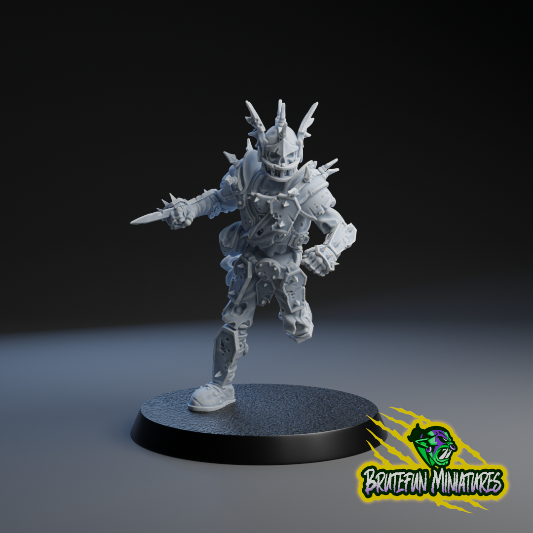 The Undead - Undead Fantasy Football Team - 18 Players - Brutefun Miniatures