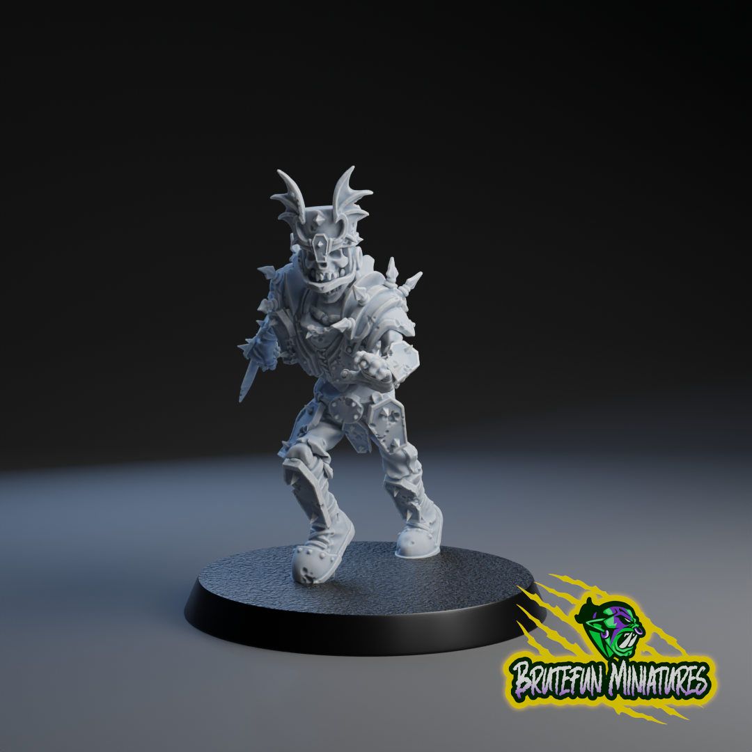The Undead - Undead Fantasy Football Team - 18 Players - Brutefun Miniatures