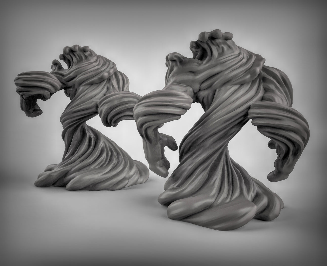 Large Water Elementals | Duncan Shadow | Compatible with Dungeons & Dragons and Pathfinder