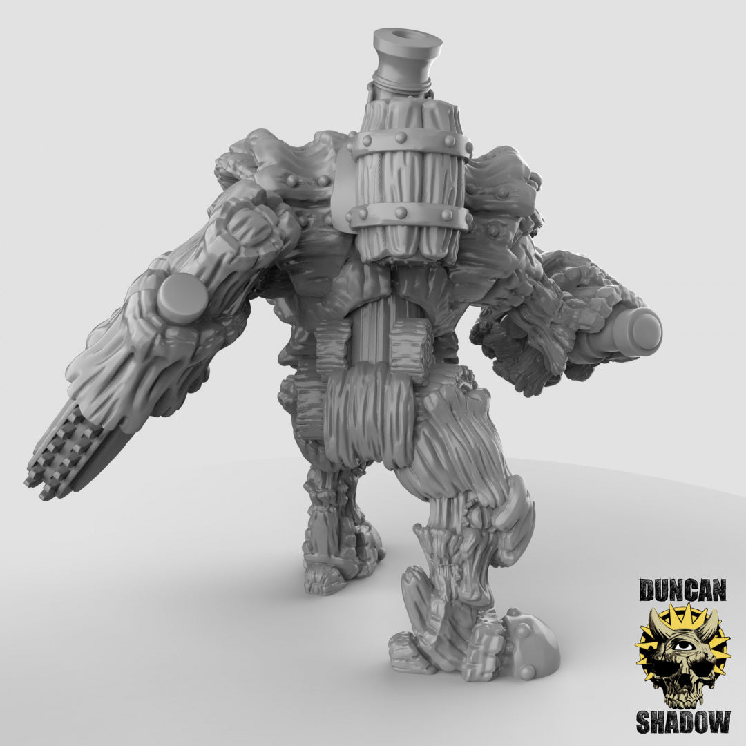 Wood Golem Giant | Duncan Shadow | Compatible with Dungeons & Dragons and Pathfinder