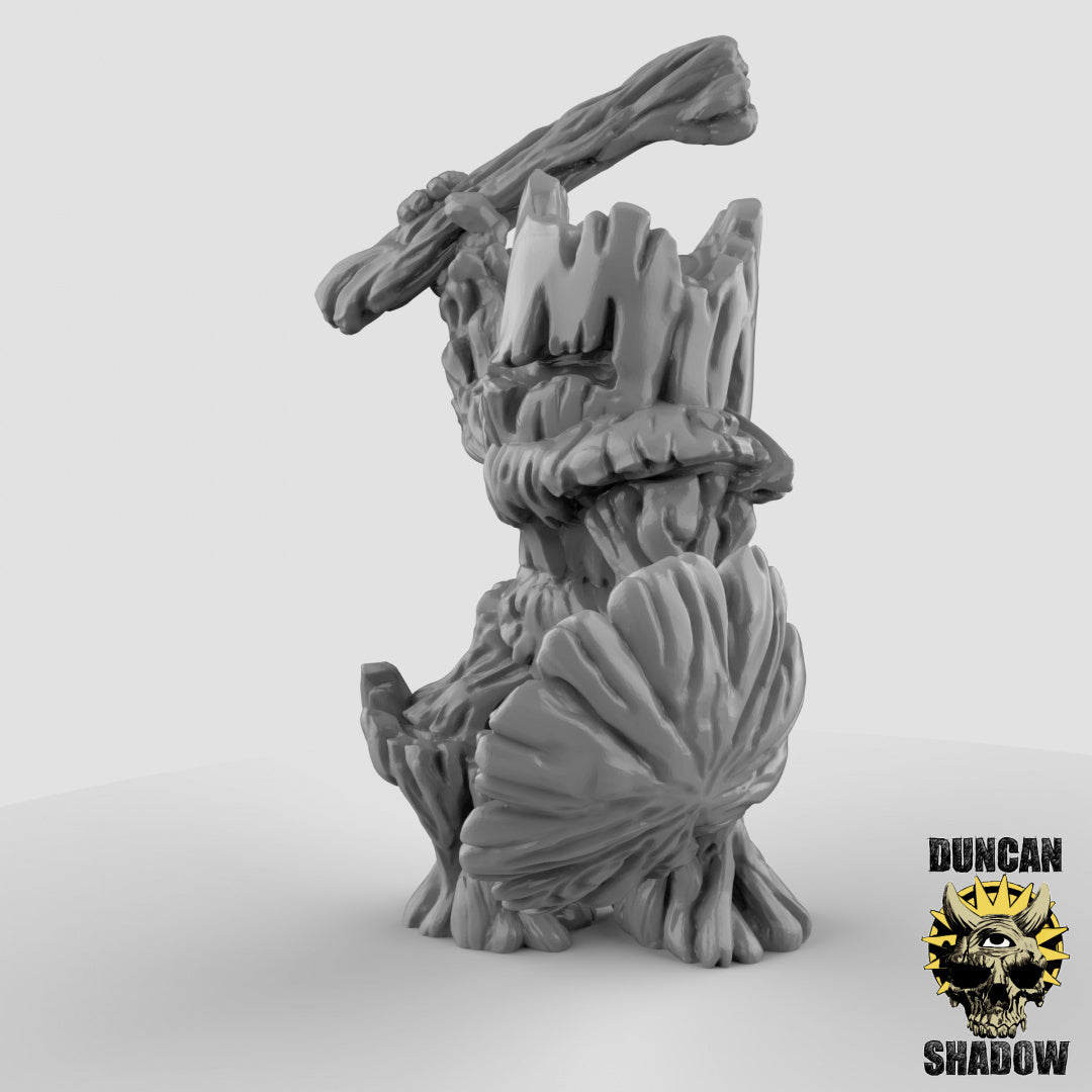 Wood Woad Golem Knights | Duncan Shadow | Compatible with Dungeons & Dragons and Pathfinder