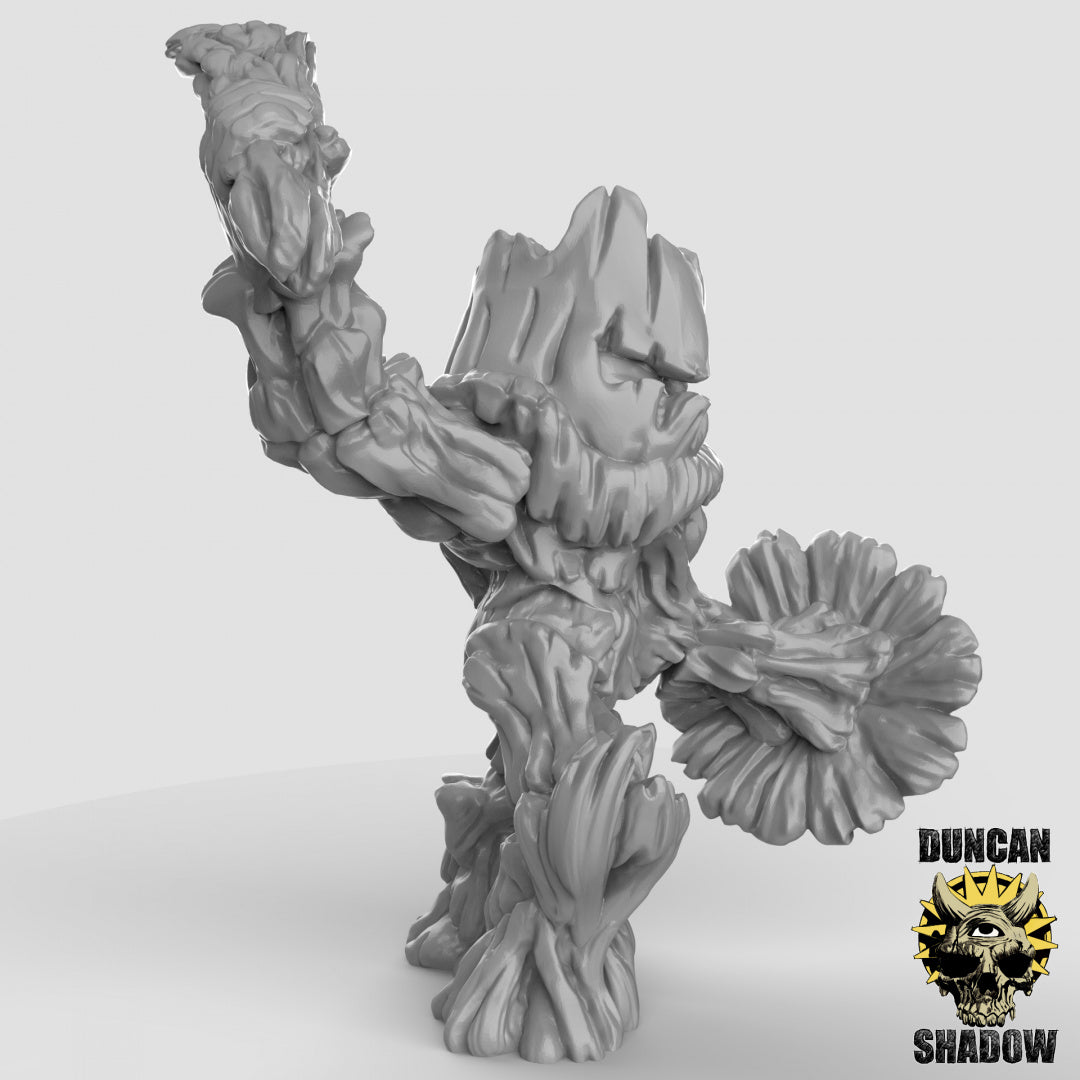 Wood Woad Golem Knights | Duncan Shadow | Compatible with Dungeons & Dragons and Pathfinder