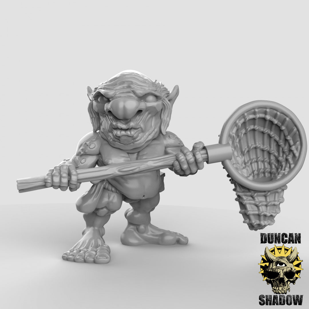 Xvart-Gnome mit Netzen | Duncan Shadow | Kompatibel mit Dungeons & Dragons und Pathfinder