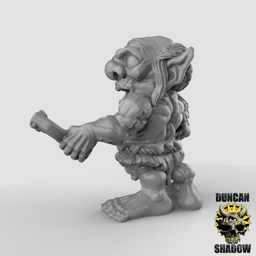 Xvart-Gnome mit Schleudern | Duncan Shadow | Kompatibel mit Dungeons & Dragons und Pathfinder