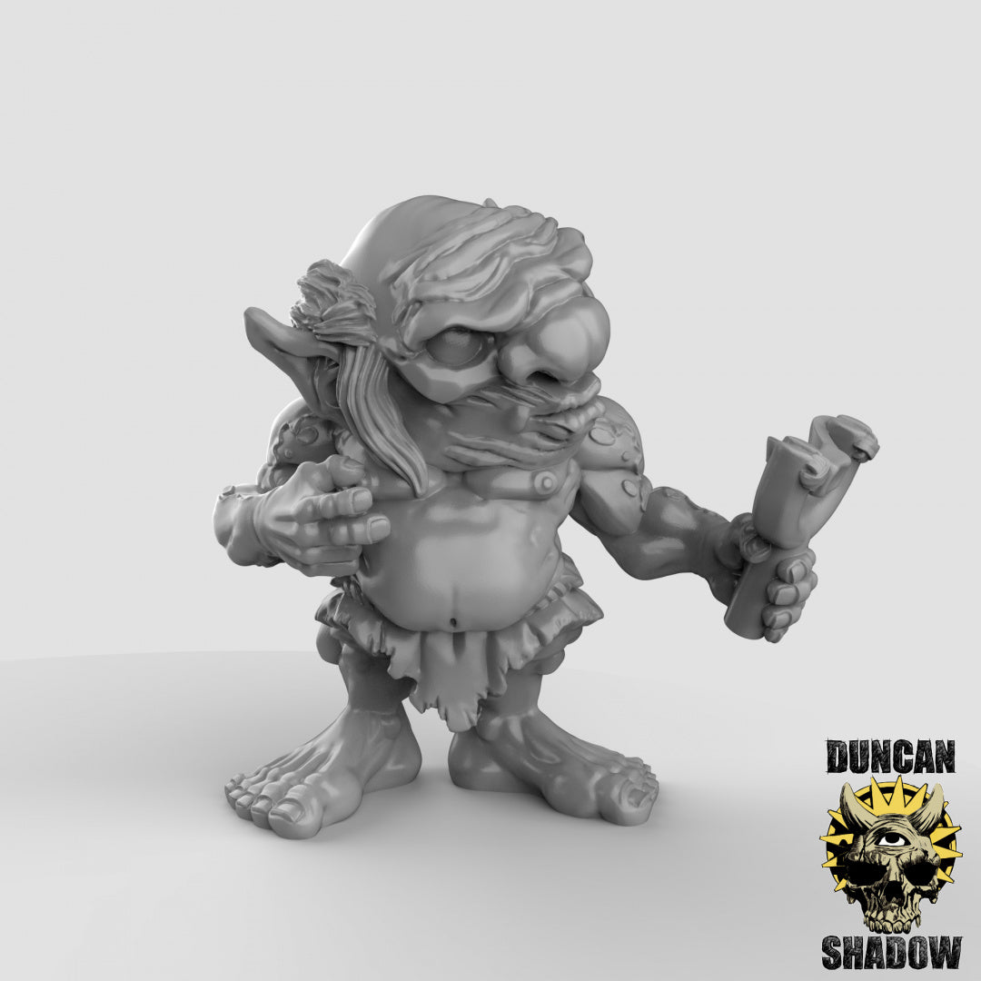Xvart-Gnome mit Schleudern | Duncan Shadow | Kompatibel mit Dungeons & Dragons und Pathfinder