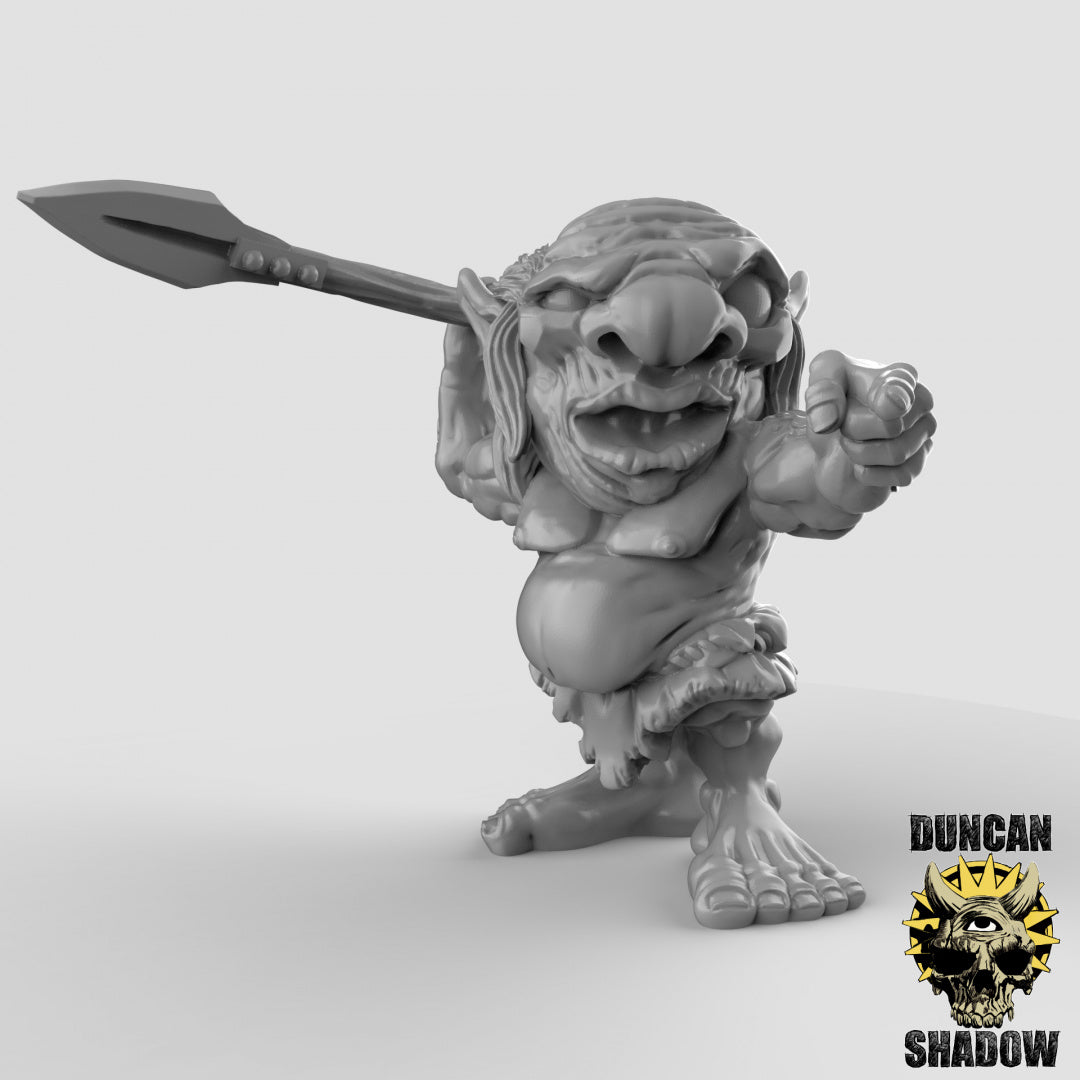 Xvart-Gnome mit Speeren | Duncan Shadow | Kompatibel mit Dungeons & Dragons und Pathfinder