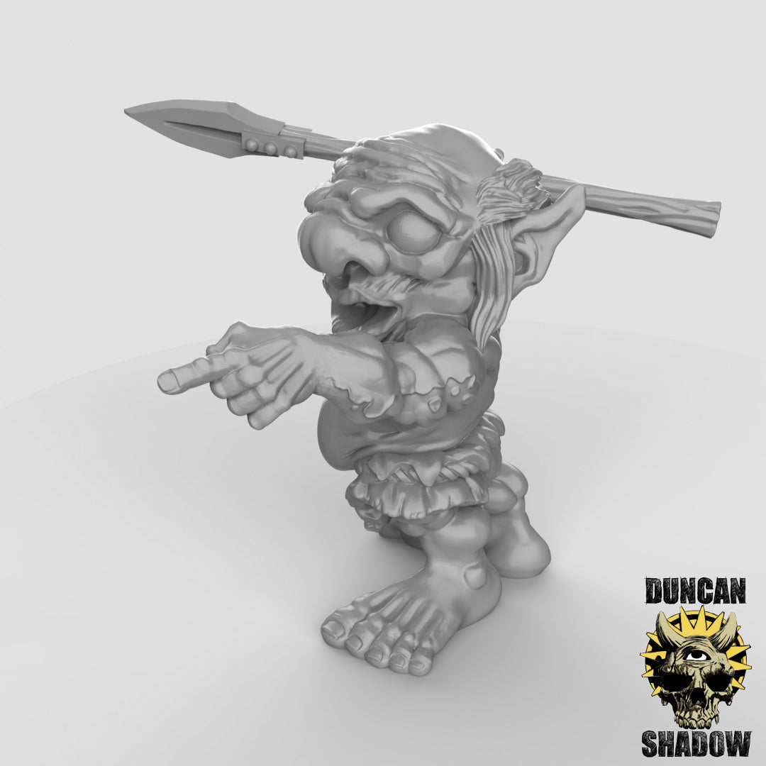 Xvart-Gnome mit Speeren | Duncan Shadow | Kompatibel mit Dungeons & Dragons und Pathfinder