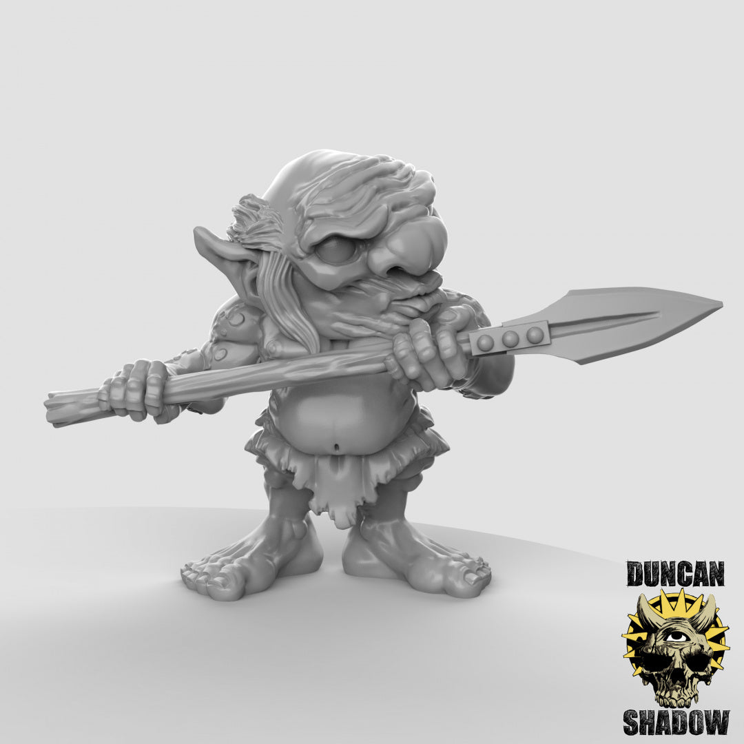 Xvart-Gnome mit Speeren | Duncan Shadow | Kompatibel mit Dungeons & Dragons und Pathfinder