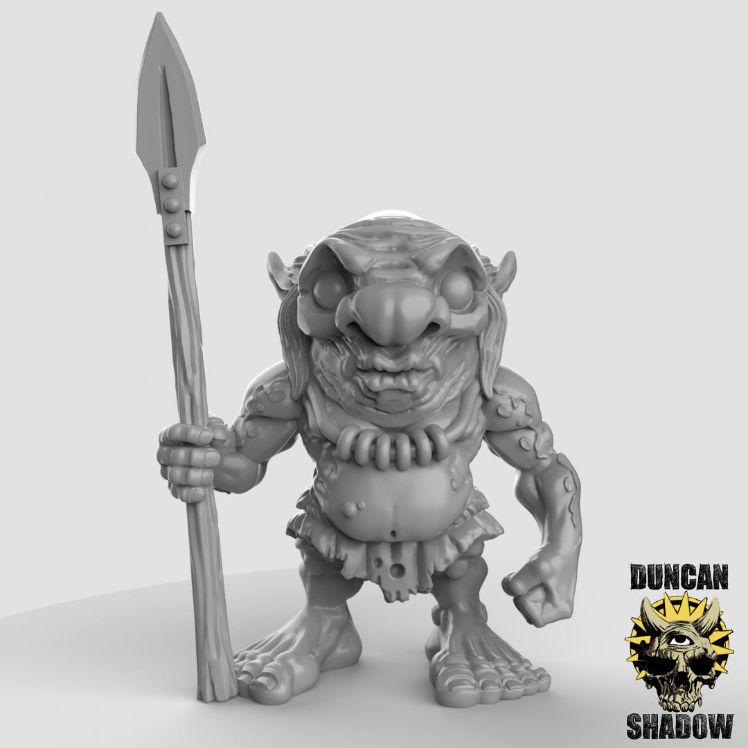 Xvart-Gnome mit Speeren | Duncan Shadow | Kompatibel mit Dungeons & Dragons und Pathfinder