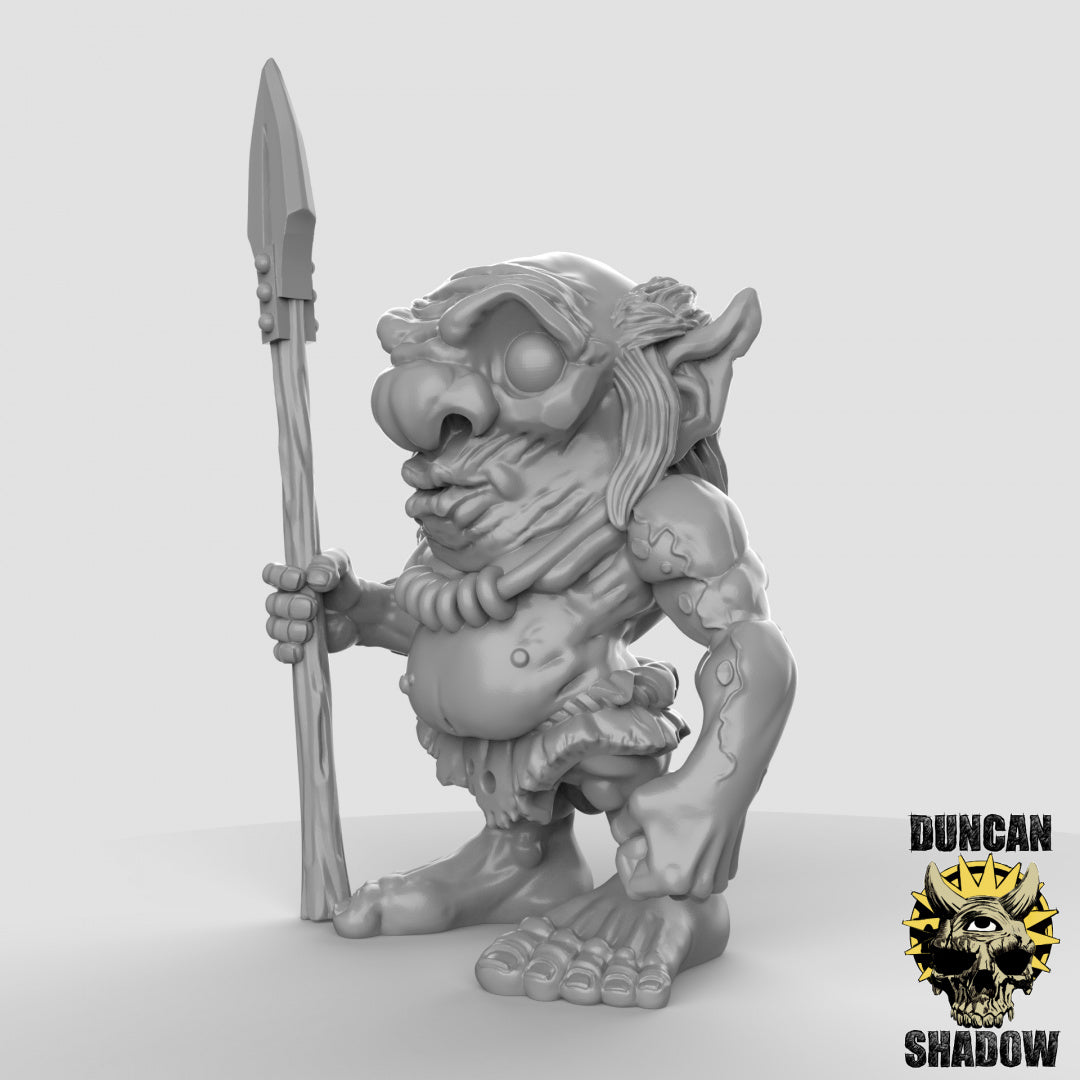 Xvart-Gnome mit Speeren | Duncan Shadow | Kompatibel mit Dungeons & Dragons und Pathfinder