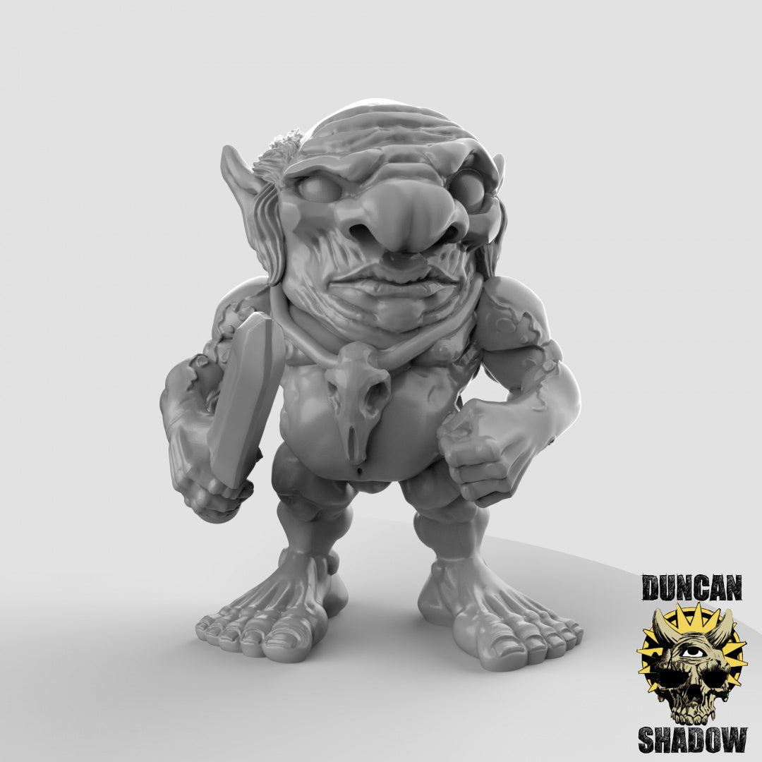 Xvart-Gnome mit Kurzschwertern | Duncan Shadow | Kompatibel mit Dungeons & Dragons und Pathfinder