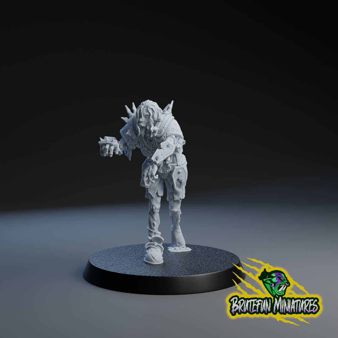 The Undead - Undead Fantasy Football Team - 18 Players - Brutefun Miniatures