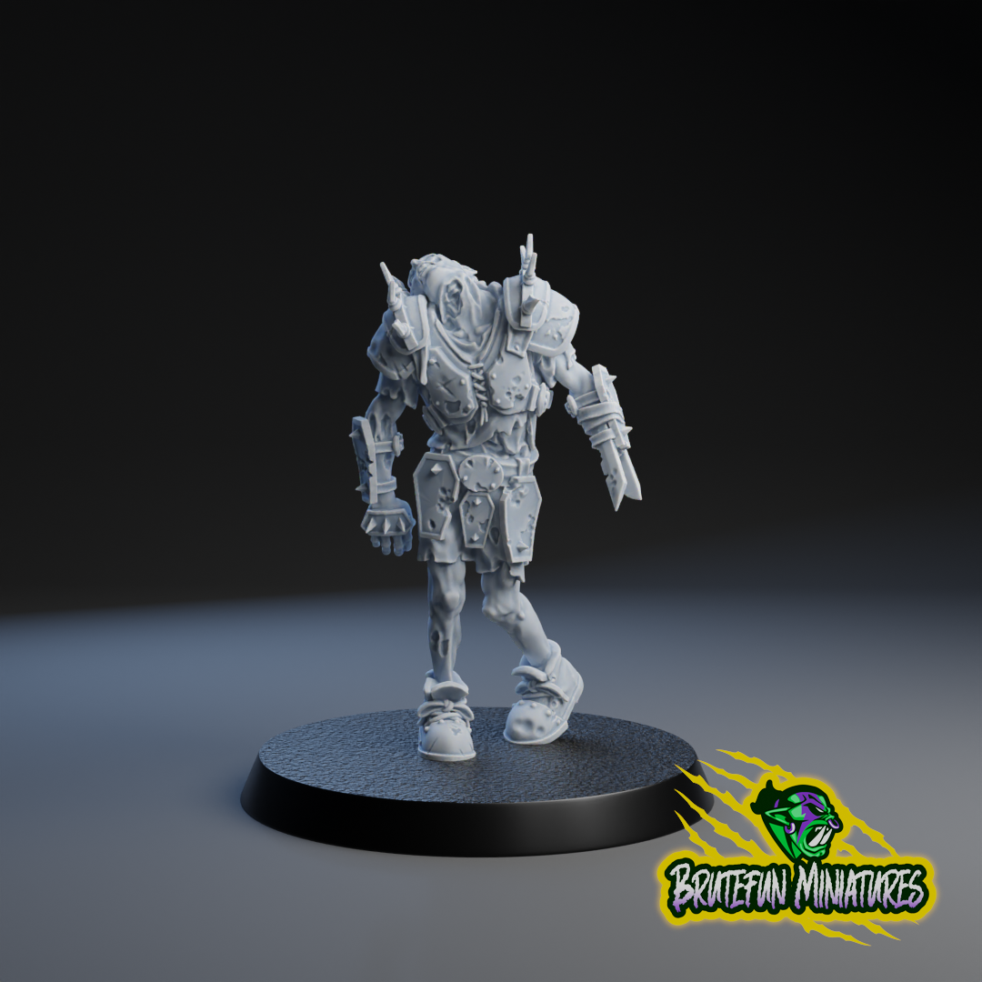 The Undead - Undead Fantasy Football Team - 18 Players - Brutefun Miniatures