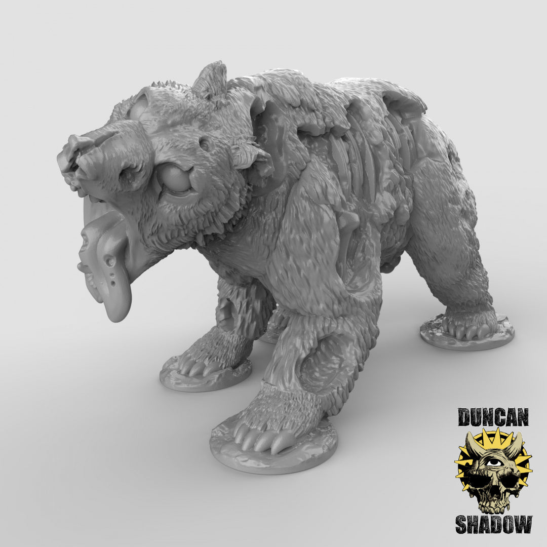 Zombie Dire Bear | Duncan Shadow | Compatible with Dungeons & Dragons and Pathfinder