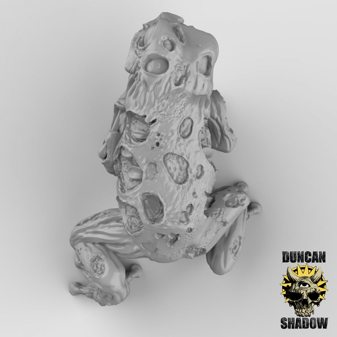 Zombie Dire Frog | Duncan Shadow | Compatible with Dungeons & Dragons and Pathfinder