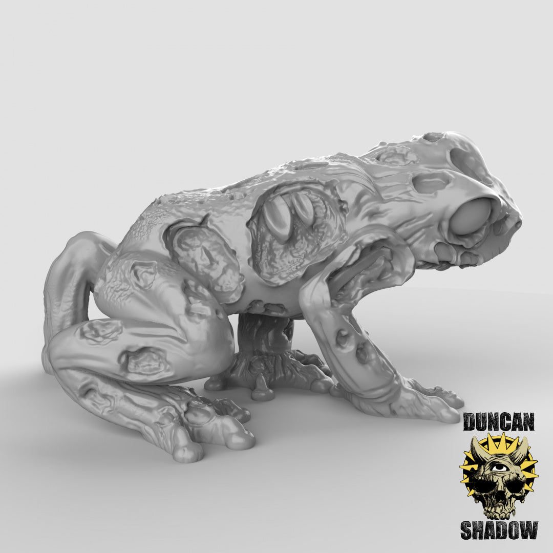 Zombie Dire Frog | Duncan Shadow | Compatible with Dungeons & Dragons and Pathfinder