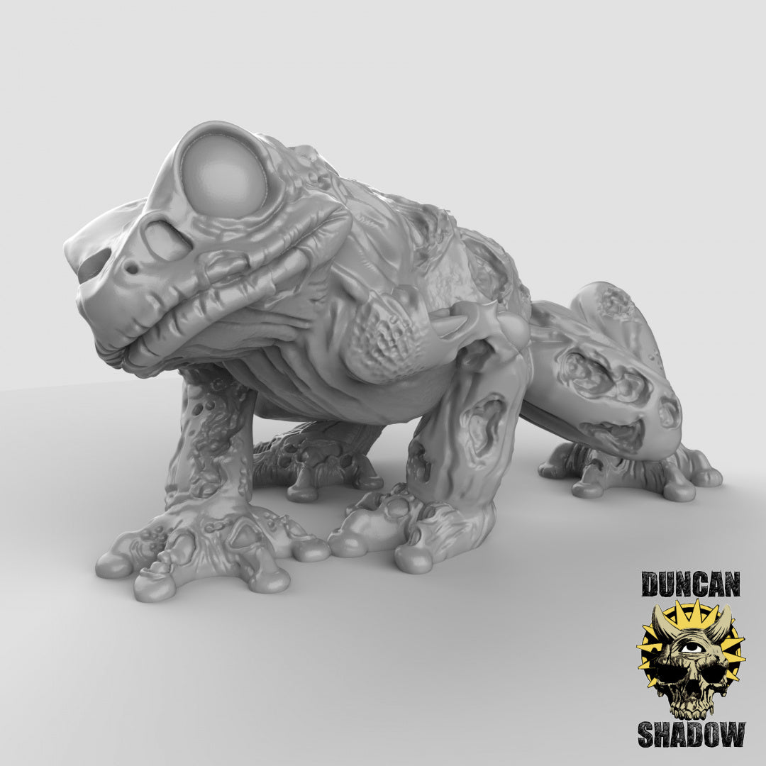 Rana terrible zombi | Sombra de Duncan | Compatible con Dragones y Mazmorras y Pathfinder