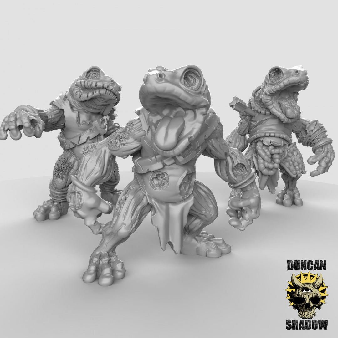 Gente de la rana zombi | Sombra de Duncan | Compatible con Dragones y Mazmorras y Pathfinder