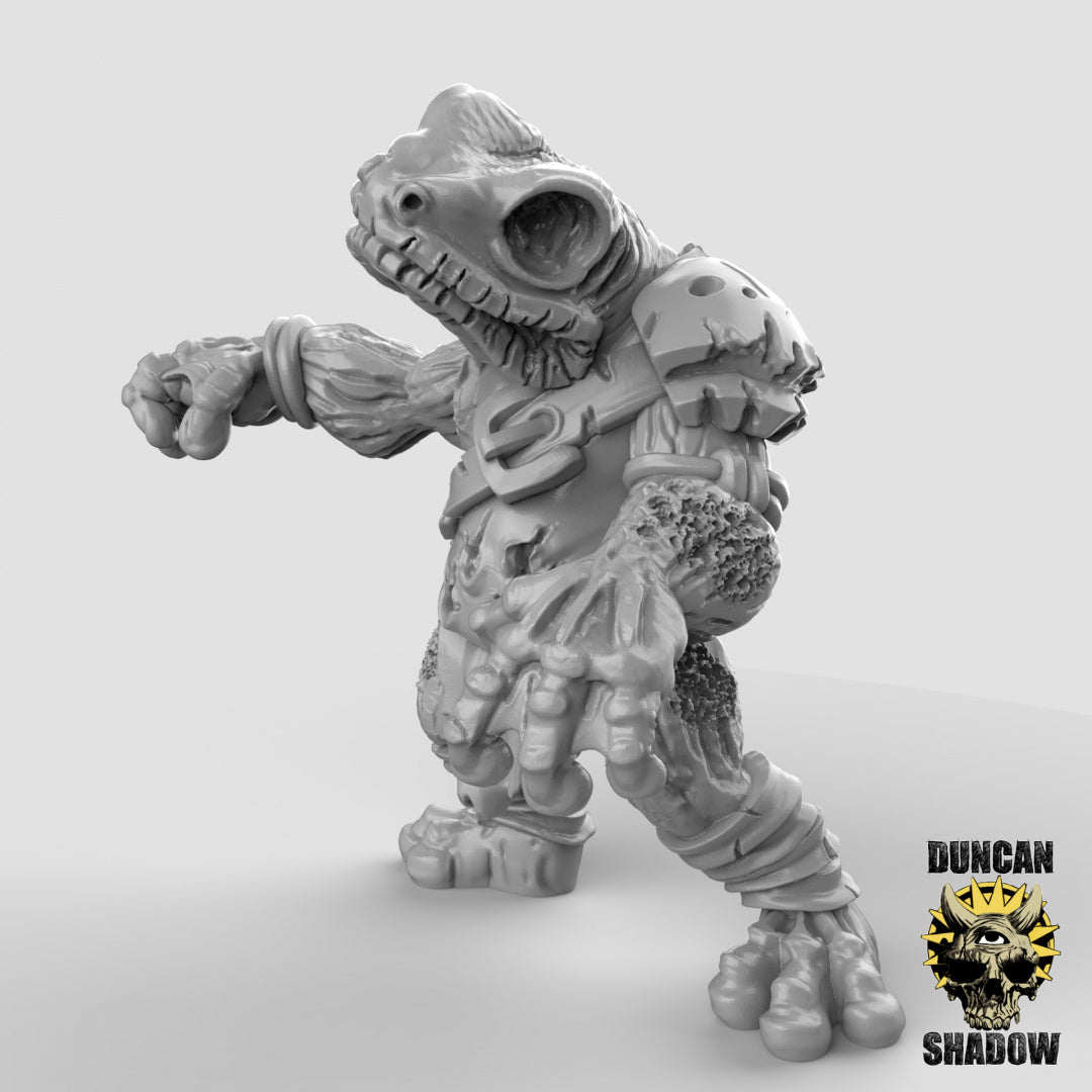 Zombie Frog Folk | Duncan Shadow | Compatible with Dungeons & Dragons and Pathfinder