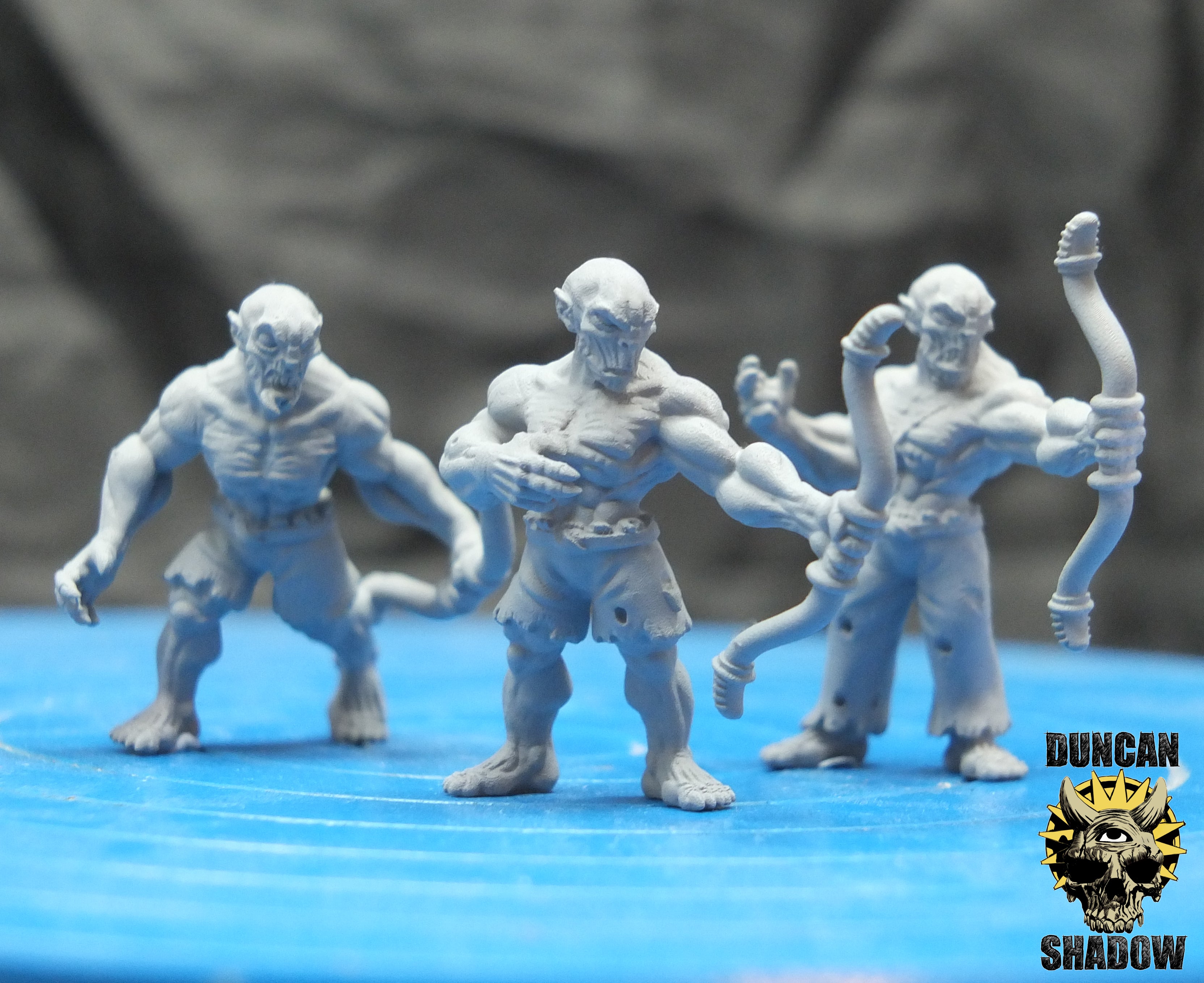 Zombie Ghouls, mehrteiliges Set | Duncan Shadow | Kompatibel mit Dungeons & Dragons und Pathfinder