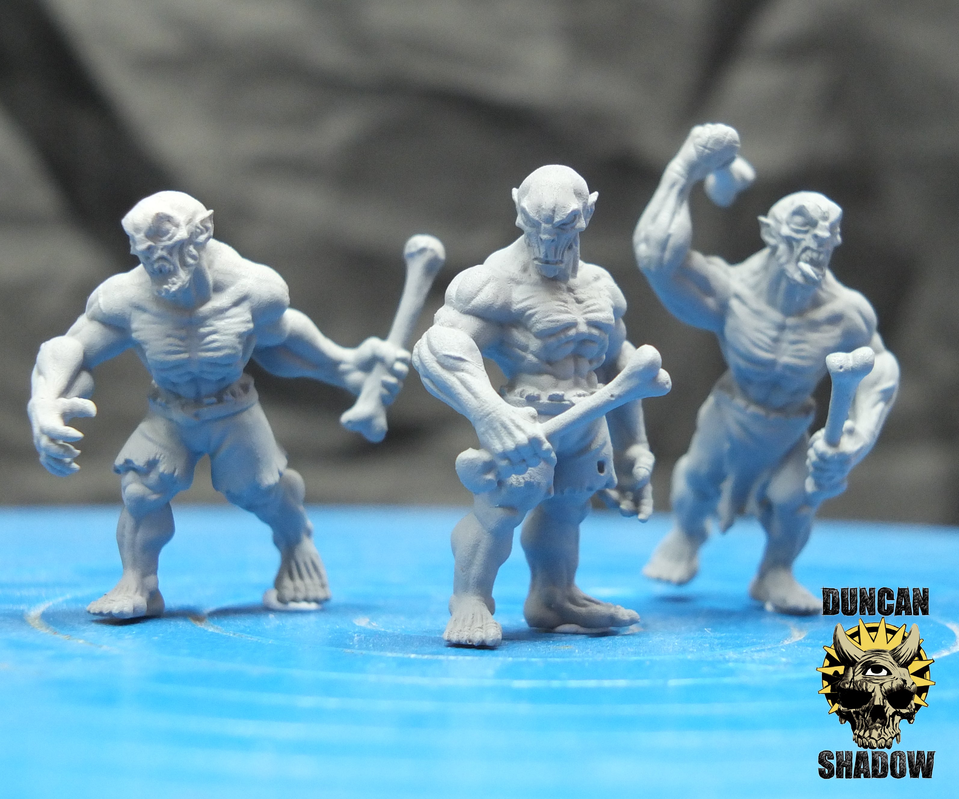 Zombie Ghouls, mehrteiliges Set | Duncan Shadow | Kompatibel mit Dungeons & Dragons und Pathfinder