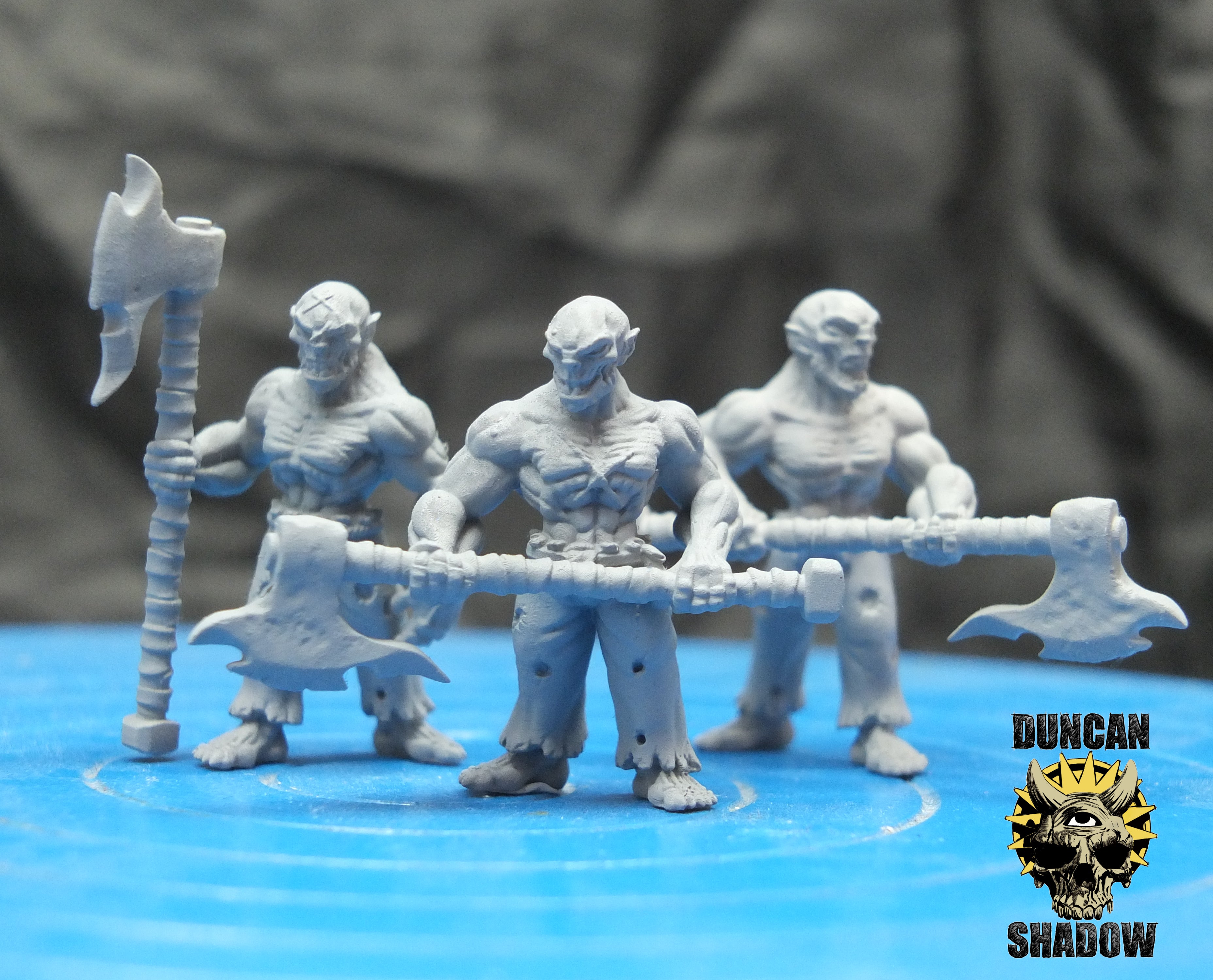 Zombie Ghouls, mehrteiliges Set | Duncan Shadow | Kompatibel mit Dungeons & Dragons und Pathfinder