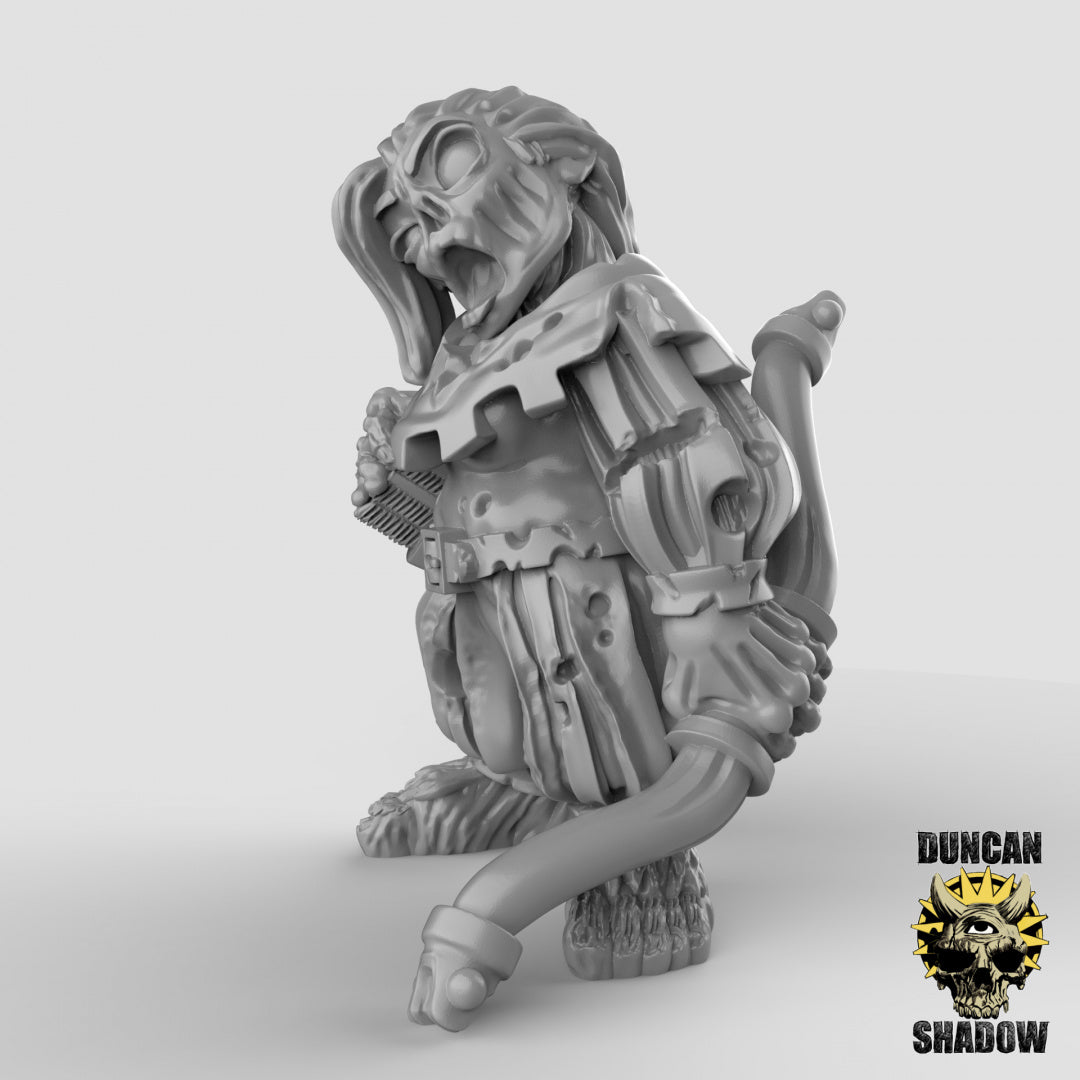 Zombie Halflings With Bows | Duncan Shadow | Compatible with Dungeons & Dragons and Pathfinder