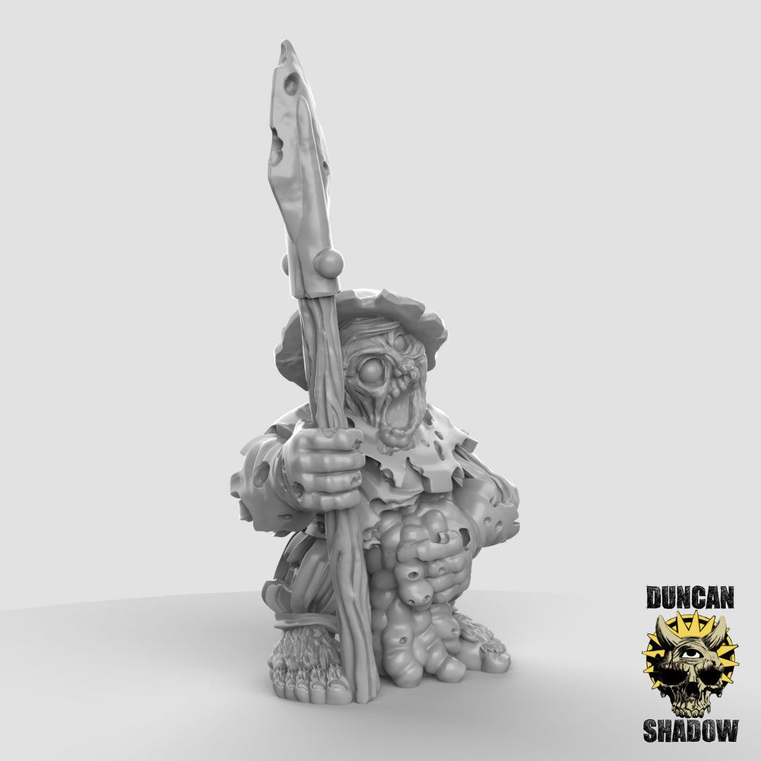 Zombie Halflings With Hand Weapons | Duncan Shadow | Compatible with Dungeons & Dragons and Pathfinder