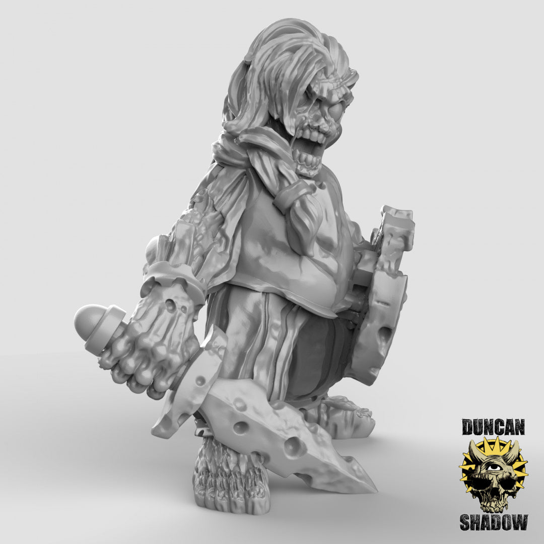 Zombie Halflings With Hand Weapons | Duncan Shadow | Compatible with Dungeons & Dragons and Pathfinder