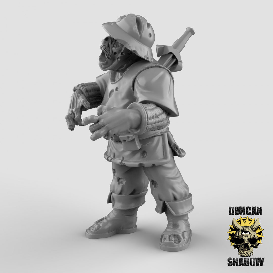 Zombie Human Town Guard Unarmed | Duncan Shadow | Compatible with Dungeons & Dragons and Pathfinder