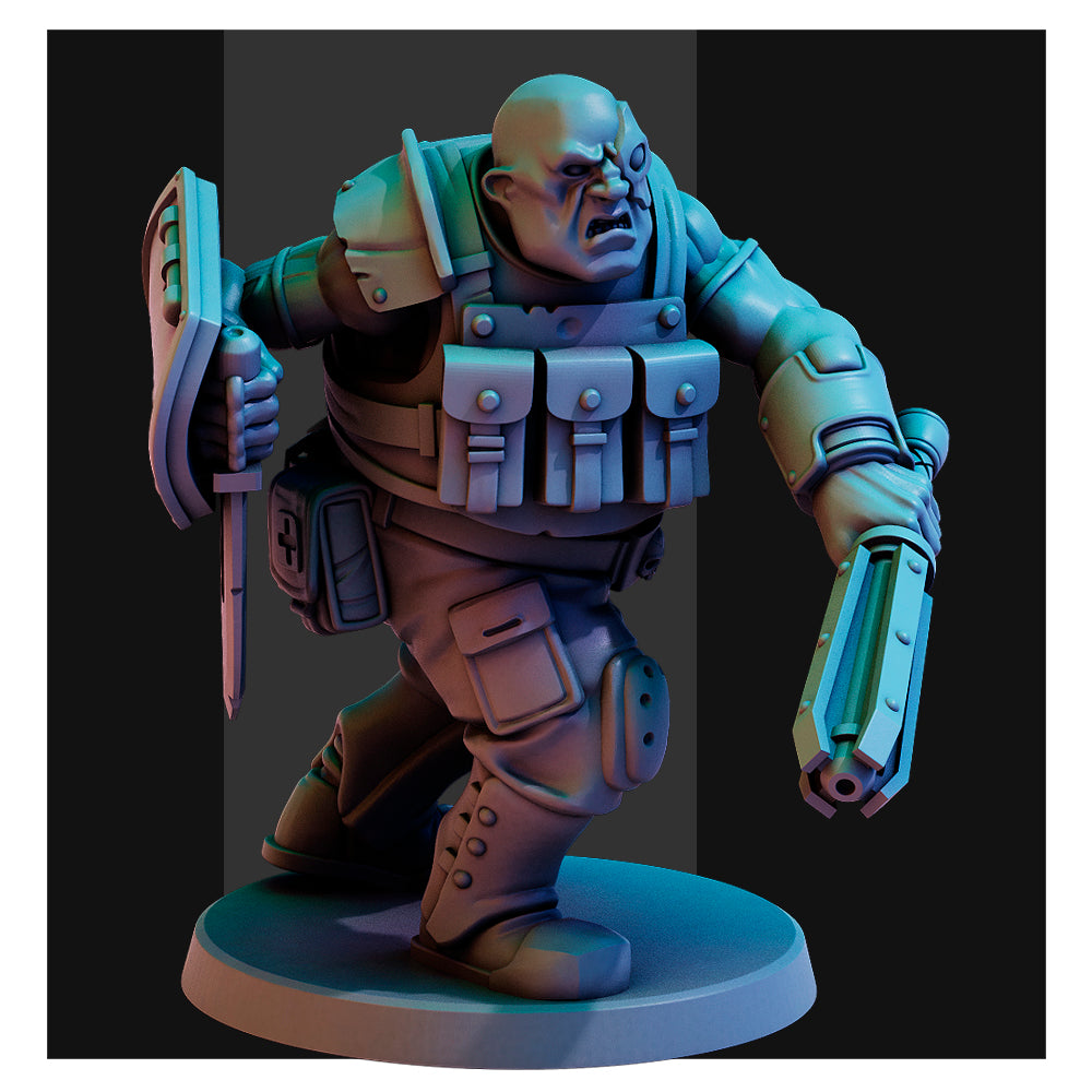 Jenízaros de los Halcones del Desierto | Miniaturas del Peregrino Rojo | 32mm