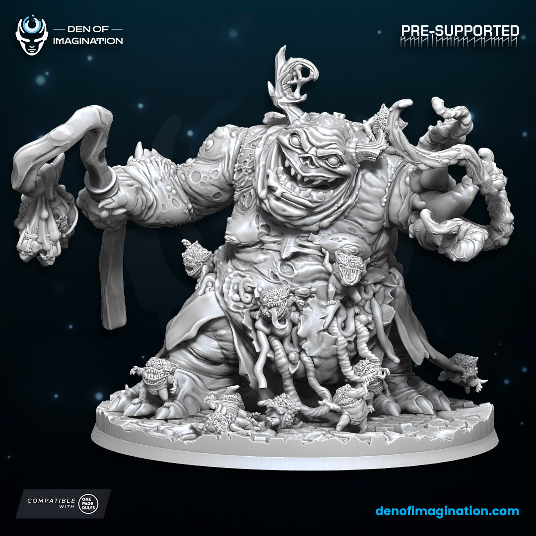 Chaos - Great Plague Demon B - Wild Mesh - Legions of Chaos