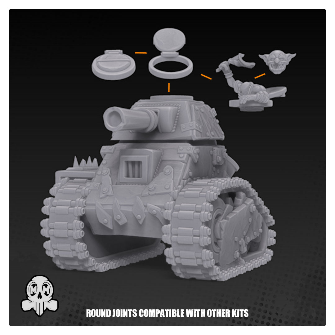 Escuadrón de tanques Goblin | Malicious Miniatures