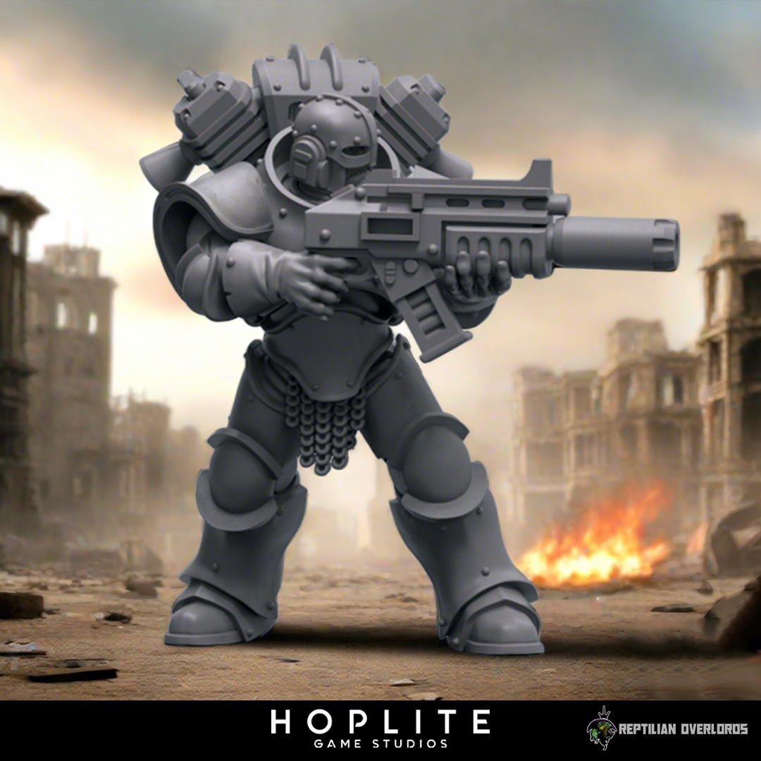 Axemonger: Geno Tyrants | Reptilian Overlords | 28mm