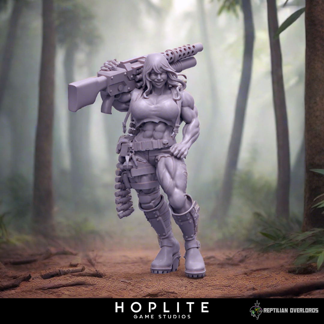Spacenam: Ogro espacial devorador de hombres | Señores supremos reptiles | 28 mm