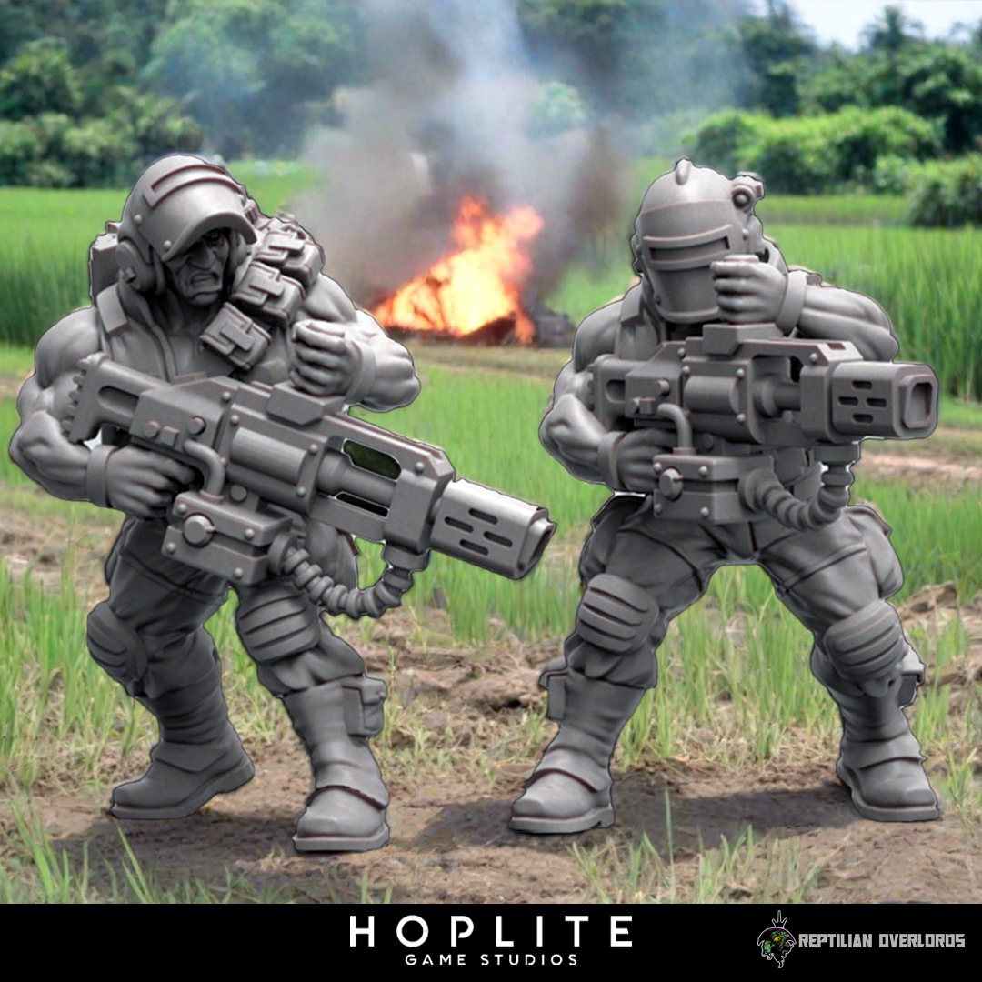 Nombre espacial: Fusil de fusión | Señores supremos reptiles | 28 mm