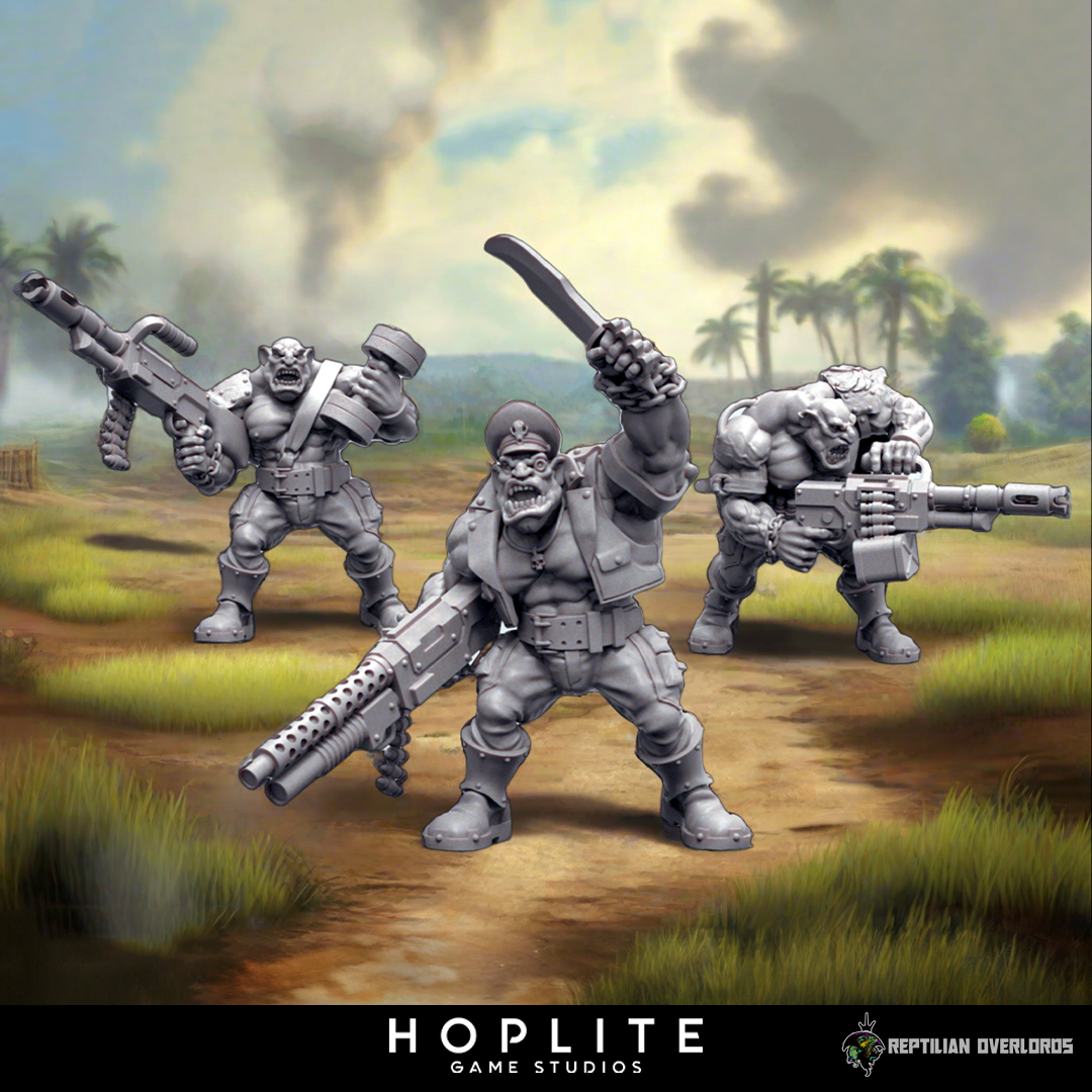 Spacenam: Ogros espaciales | Señores reptiles | 28 mm