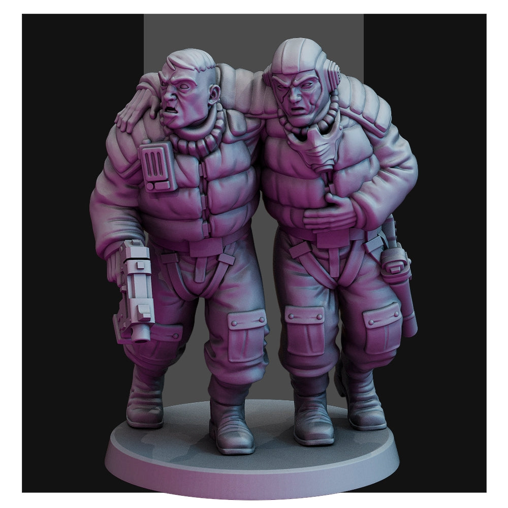 Crash Landing | Red Pilgrim Miniatures