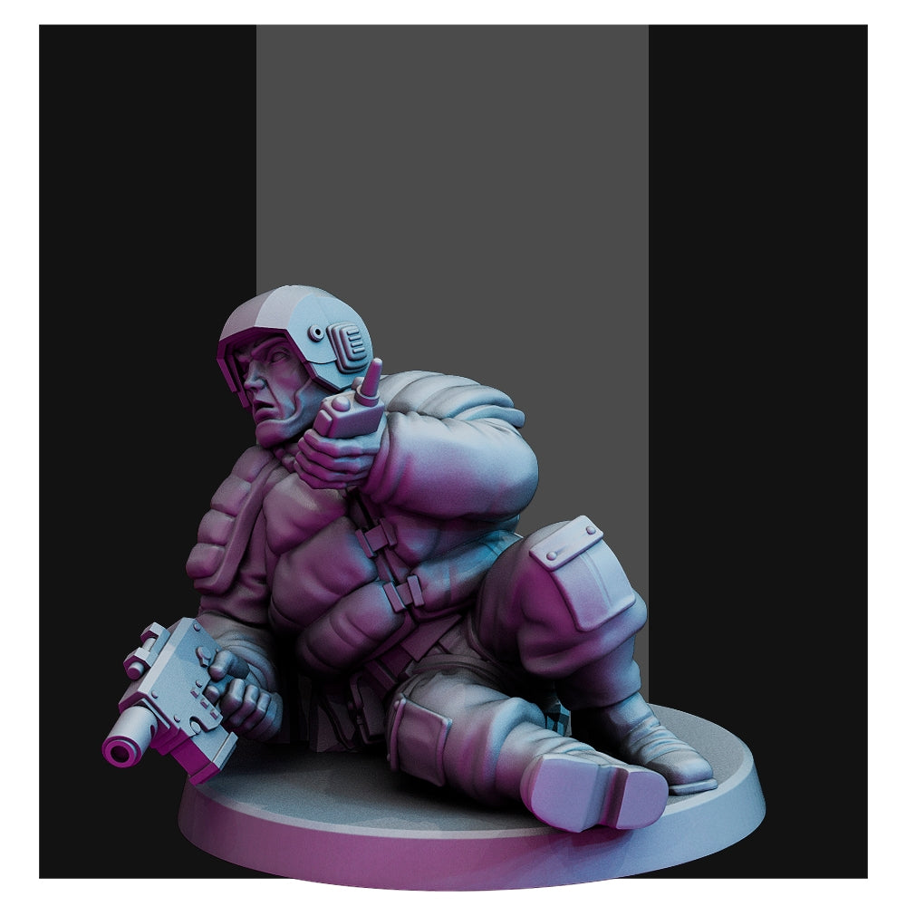 Crash Landing | Red Pilgrim Miniatures