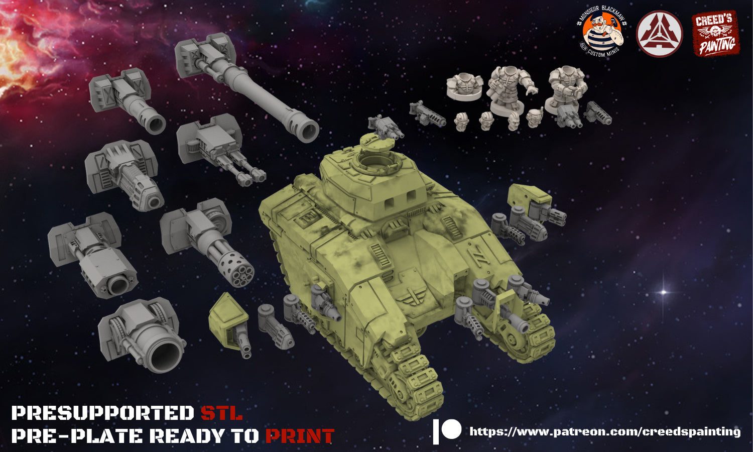 Tanque de batalla principal Rundsgaard Fenrir