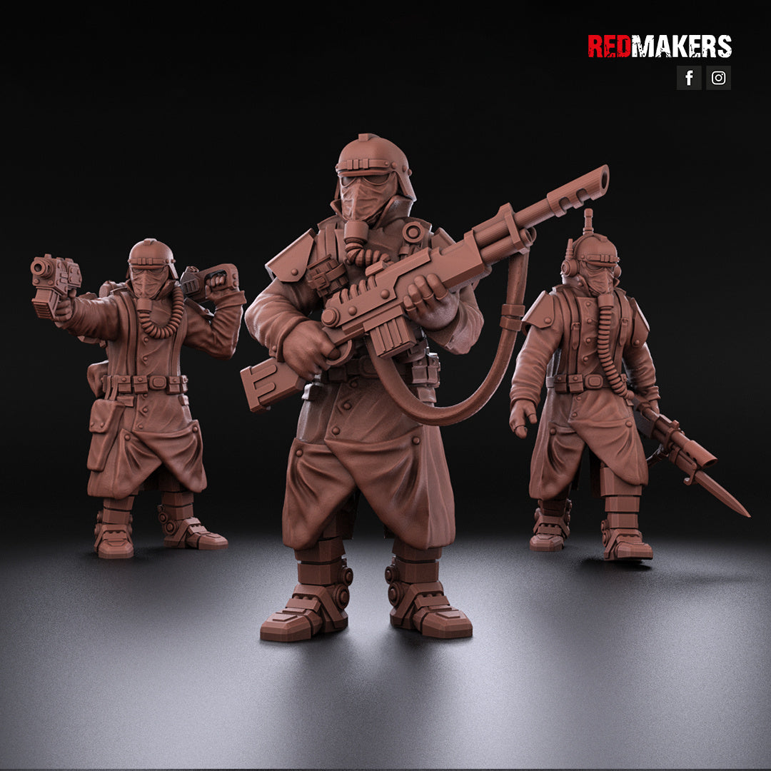 Death Division: Infanterietrupp V2 | Krieg | Trench Korps | Steel Legion | Redmakers