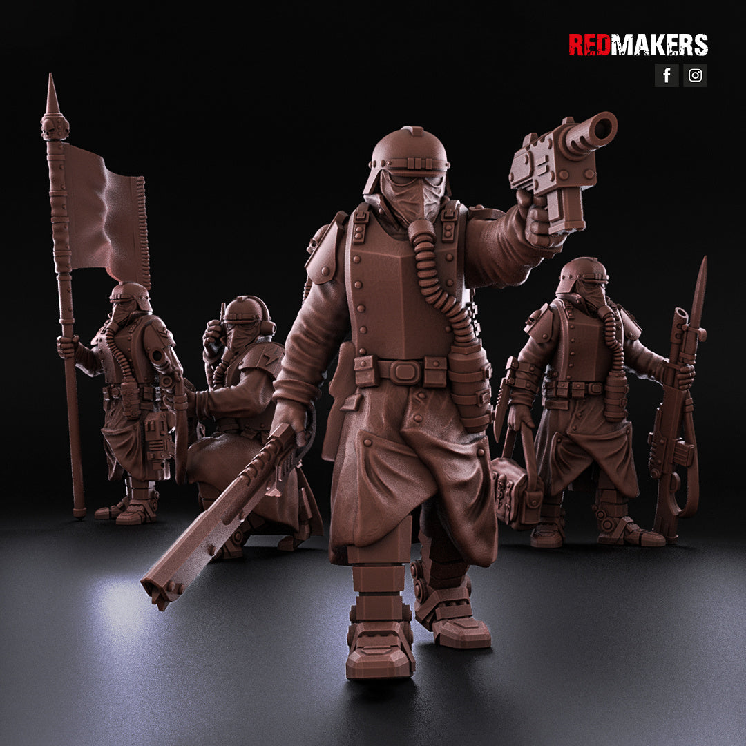 Death Division: Kommandotrupp | Krieg | Trench Korps | Steel Legion | Redmakers