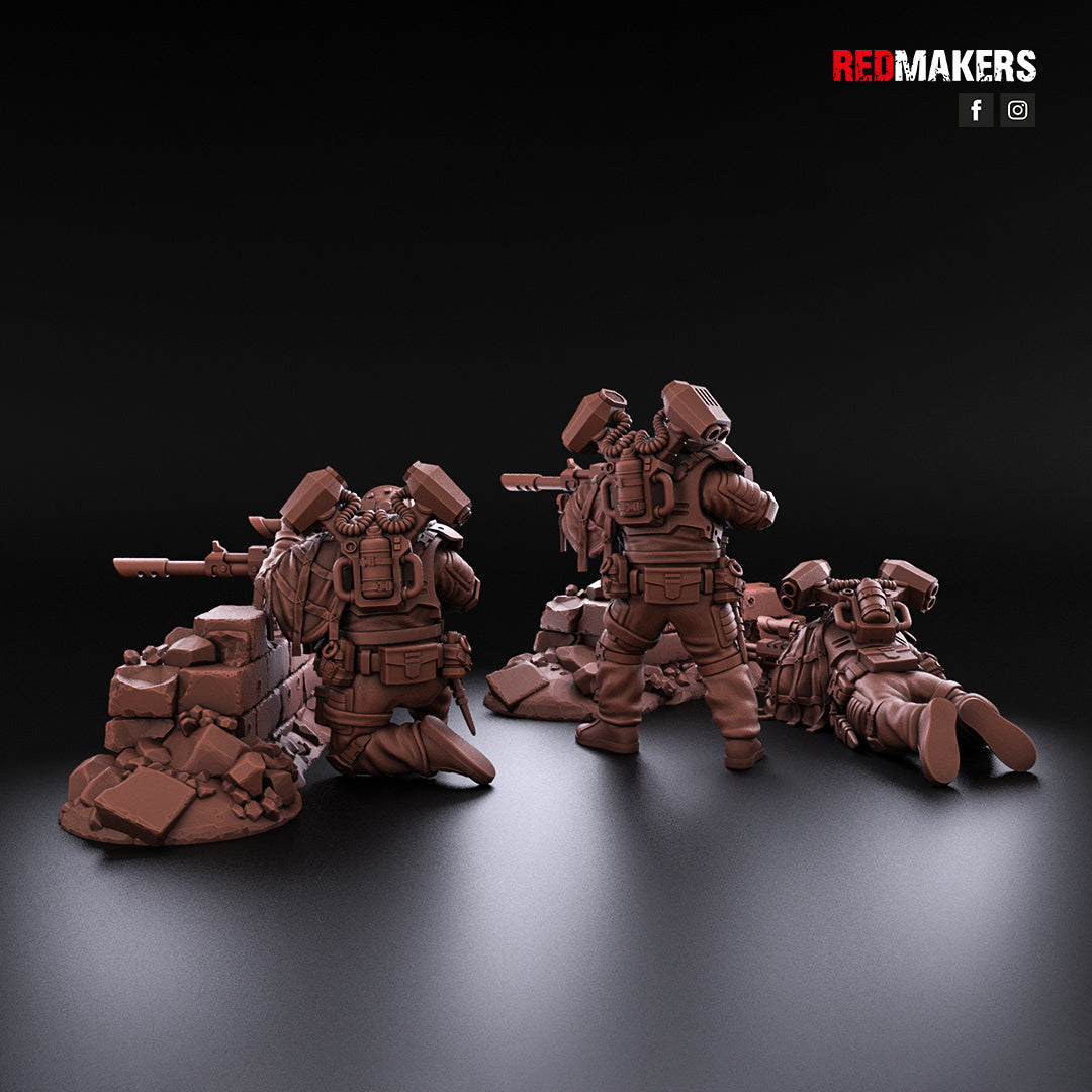 Airborne Drop Division - Snipers | Imperial Guard | Redmakers