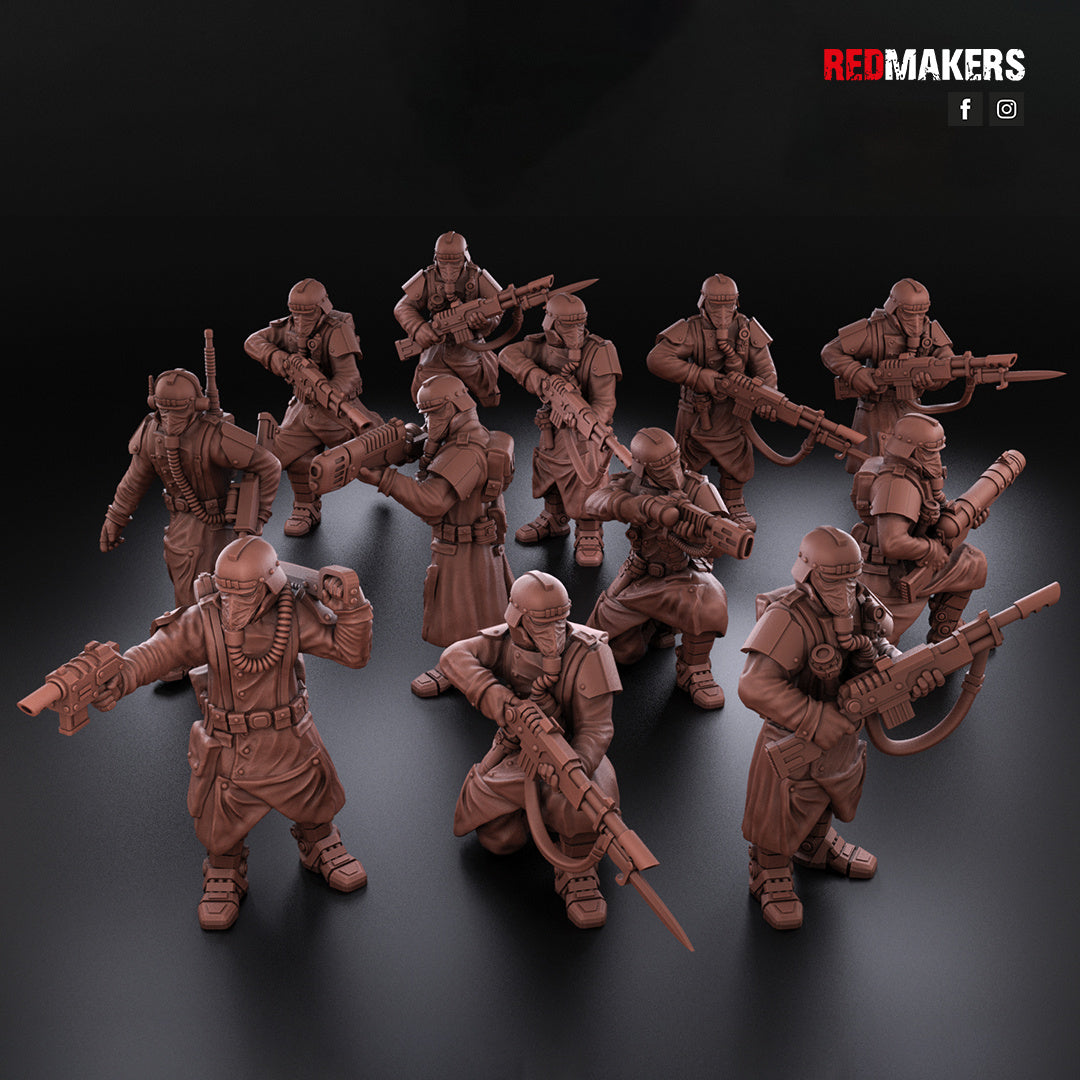Death Division: Infanterietrupp V2 | Krieg | Trench Korps | Steel Legion | Redmakers